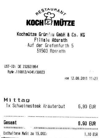 ihgh Hffner Kochmtze Restaurant